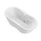Atlantis Whirlpools Atlantis Whirlpool Embrace 34 x 71 Oval Freestanding Whirlpool Bathtub 3471AW - alternate 1